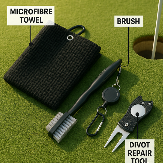 Brush • Towel • Divot Fixer